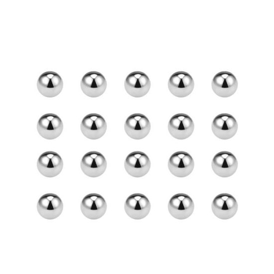 X AUTOHAUX 300pcs Billes Acier Chromé pour Roue Vélo