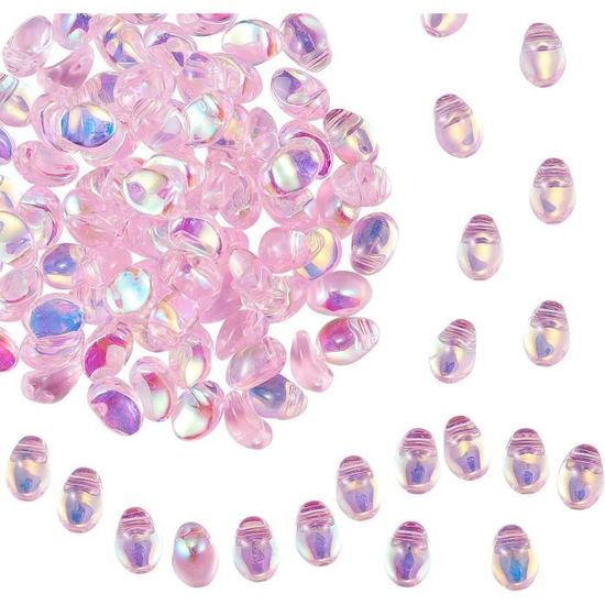 Craftdady Lot De 200 Perles Ovales En Bois D'érable Naturel Pour La Fabrication De Bijoux, Colliers, Bracelets, Boucles D'oreilles - 12 X 8 Mm - Marron Selle