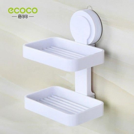 Porte Savon Mural Boite De Rangement Deux Portes | Love&Soap