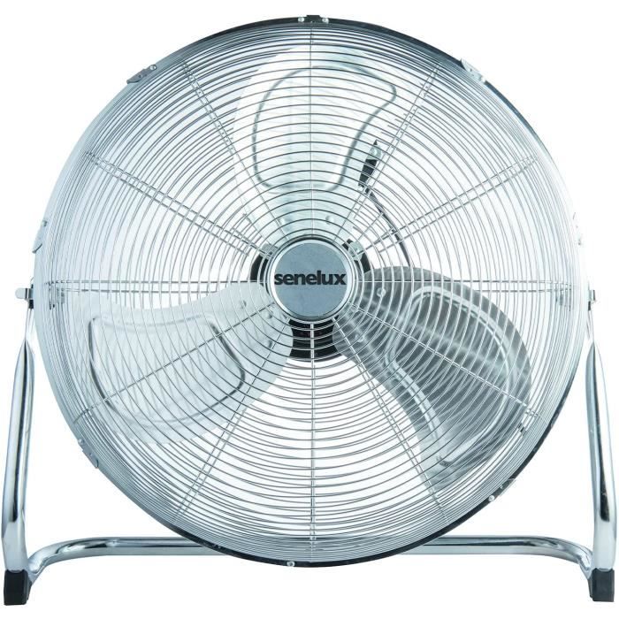 Ventilateur De Sol Stadler Form Q Metal 40W, Argenté - Neuf, 3 Vitesses, 36cm