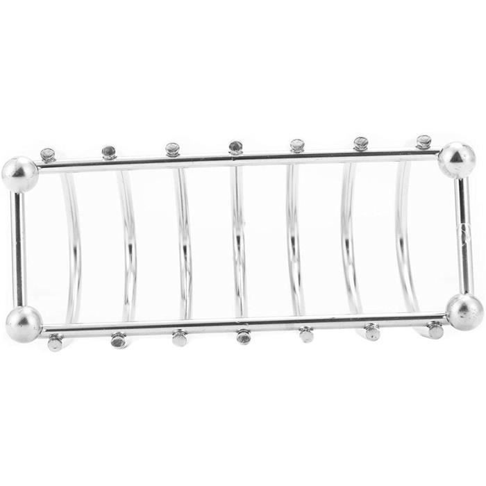Lot De 2 Supports à Toast En Inox - Porte-tranches Stable - Pour Cuisine, Restaurant - 10,4 X 8,1 X 8,1 Cm - 6