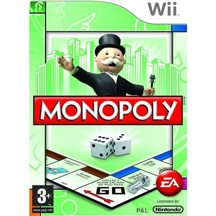 MONOPOLY EDITION MONDE / JEU CONSOLE Wii