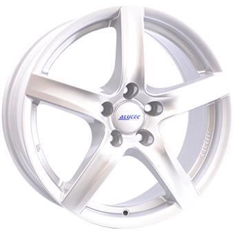 1 Jante Alu 5,5X14 ALUTEC GRIP 4-100 ET43 CH63,3 coloris Silver