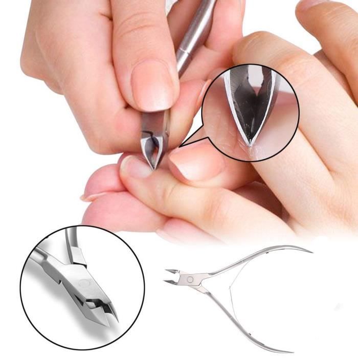 Pince À Ongles Professionnelle Coupe L'Outil De Manucure Coupe-Ongles En Acier Inoxydable SHM90716011