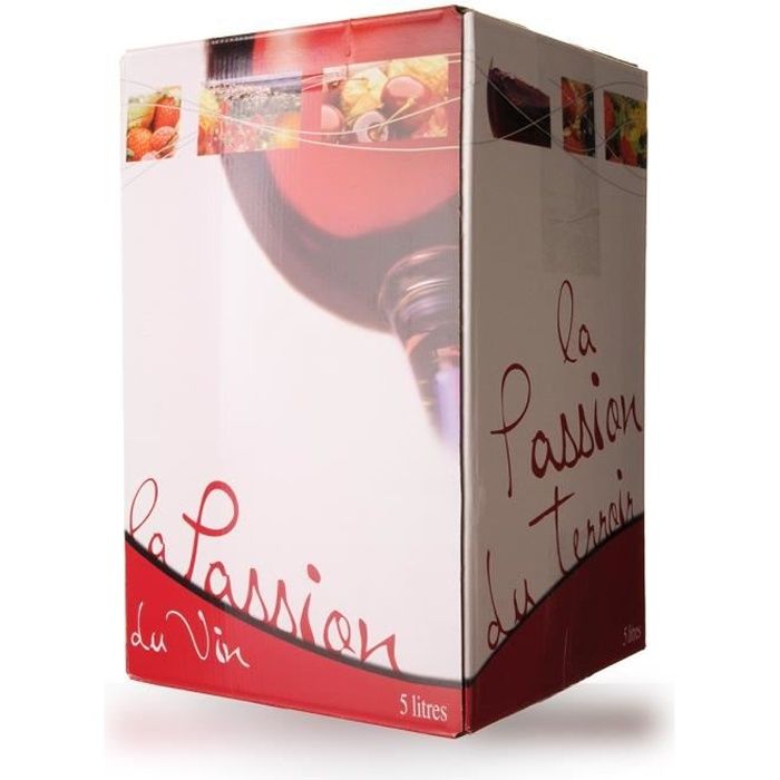 Bag-In-Box 5L Domaine de Lescure Rouge IGP Comté Tolosan - 500cl - Vin Rosé