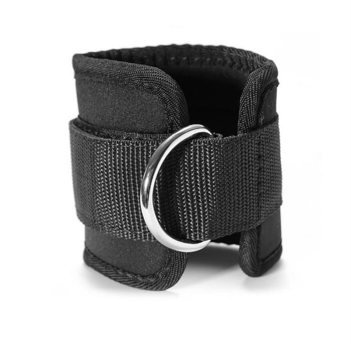 2pcs cheville - poids de poignet (noir)