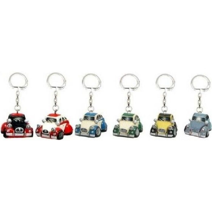 PORTE CLES 2CV RESINE