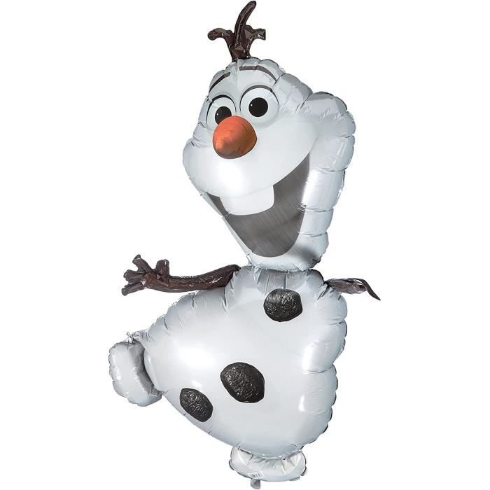 ba22022 - ballon gonflable la reine des neiges olaf super shape 58 x 104 cm