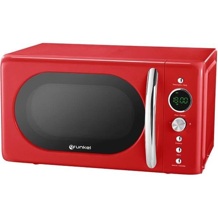 20L micro-ondes numérique rouge