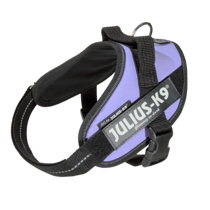 Julius K9 - Harnais IDC-POWER Mini - Mauve - Mini - Unique