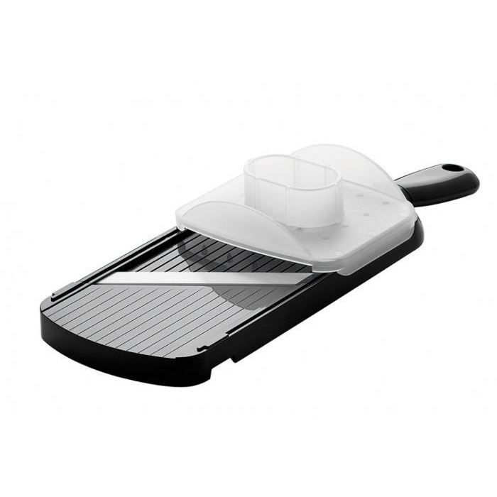Mandoline noire réglable + protege doigts Kyocera