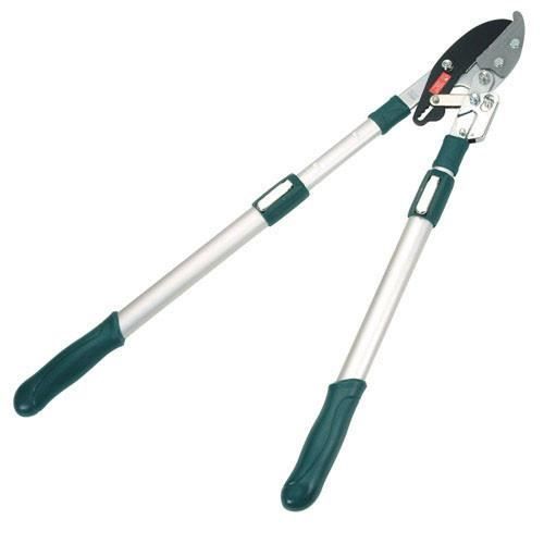 Sécateur de taille Papillon à enclume à 2 mains, en aluminium extensi