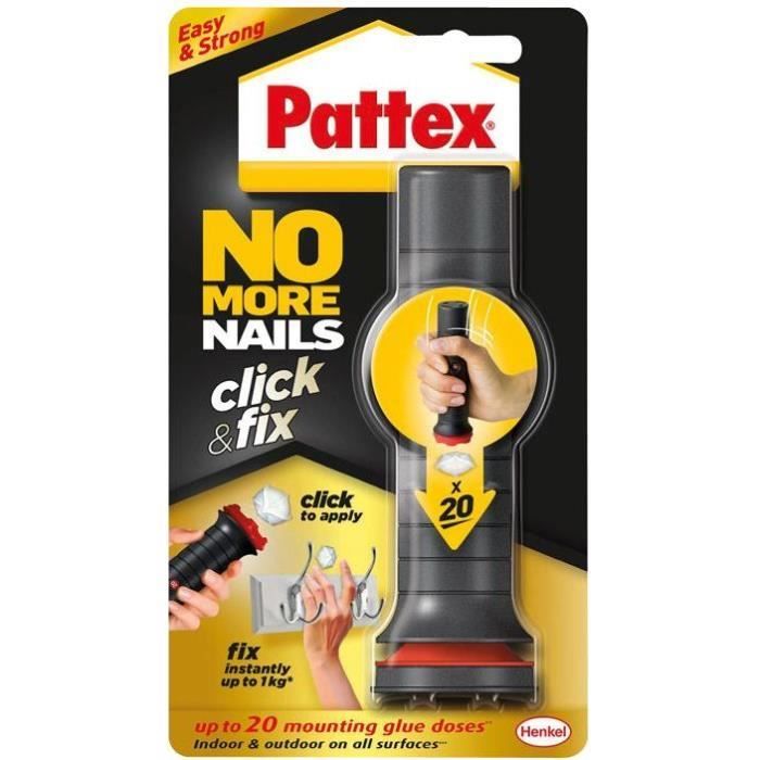 Pattex colle fixation Click and Fix 30g