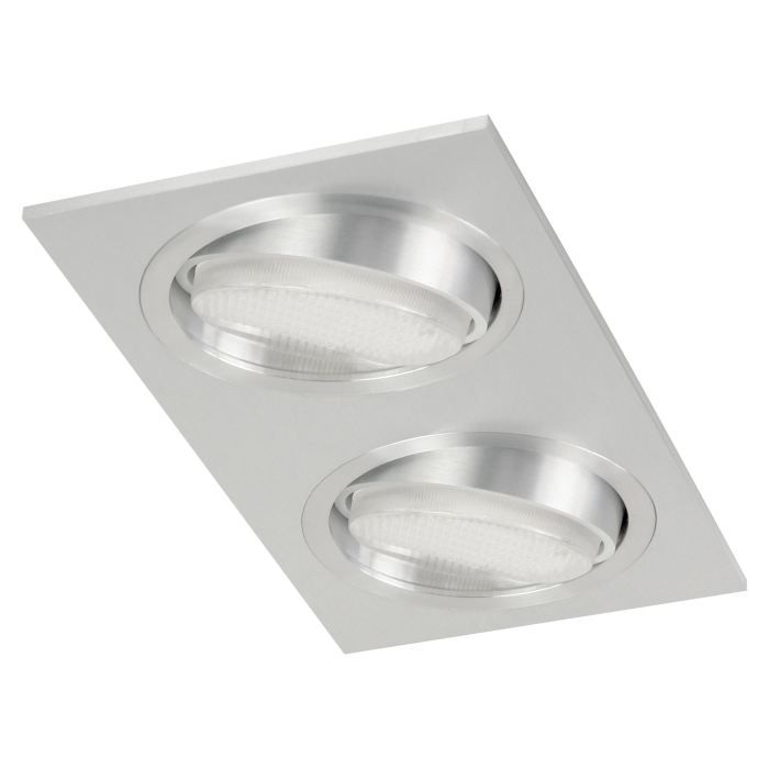 Platine 2 spots orientables