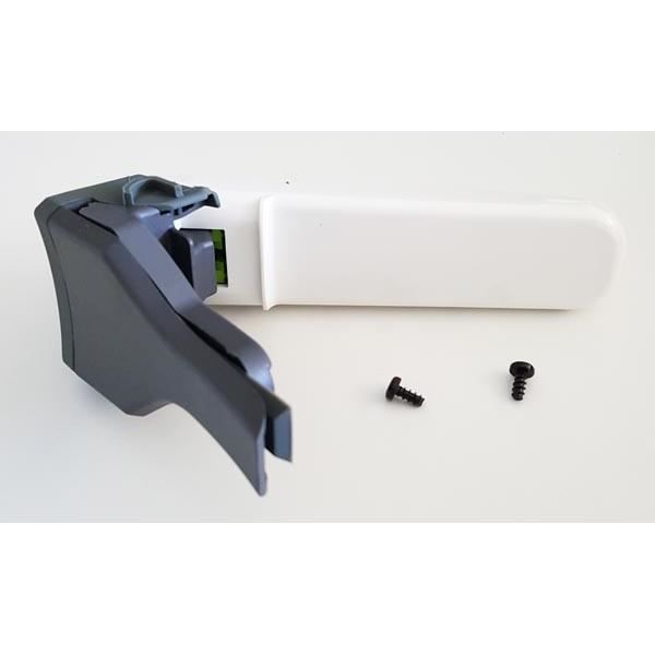 poignee blanche + bouton vert + vis X2 friteuse actifry family SEB SS-992252