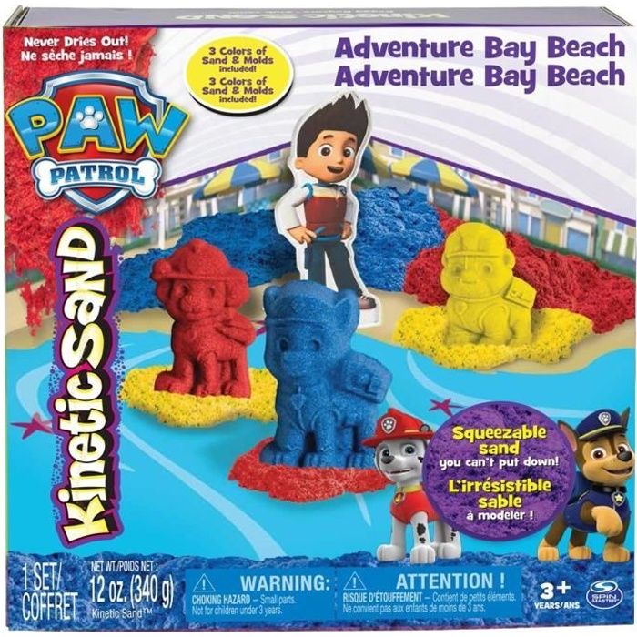 KINETIC SAND Coffret Pat Patrouille