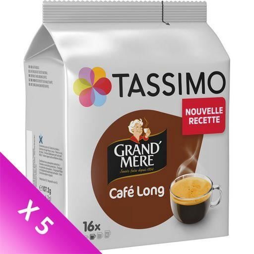 TASSIMO Grand'Mère Café Long - 16 dosettes - 107 g
