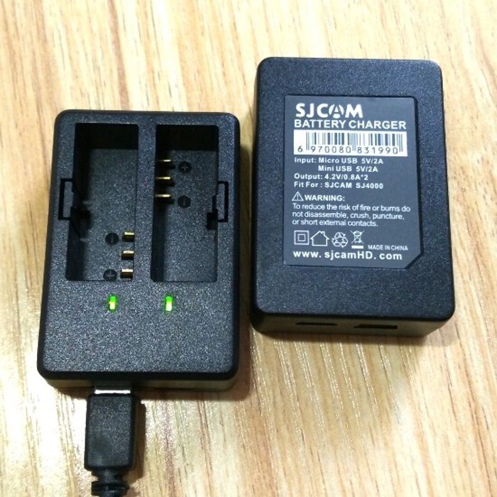 Chargeur Double Pour Batteries GoPro/ Caméra D'Action – 2 Batteries En Même Temps, Entrée USB/Type-C 5V/2A - 7