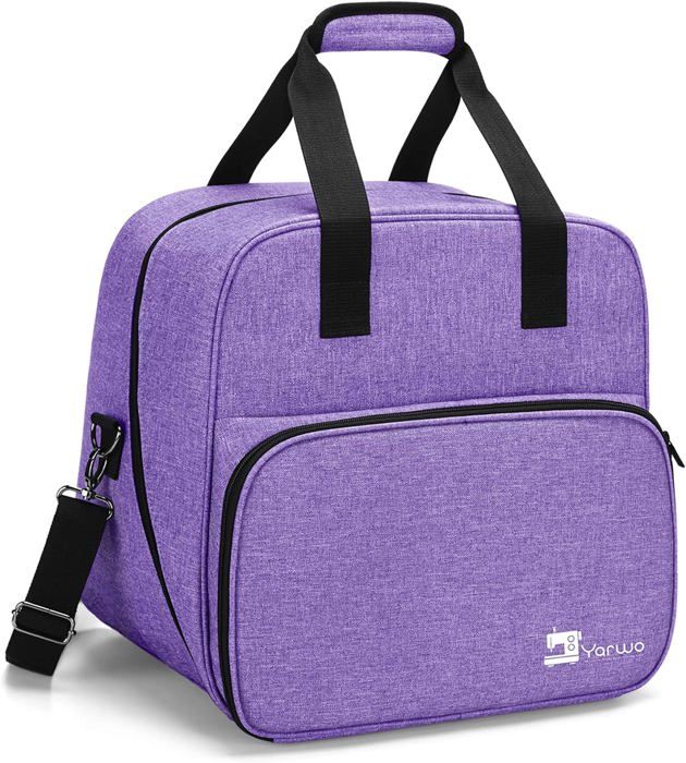 Sac De Transport Violet Pour Machine à Coudre – Housses Résistantes Et Pratiques Avec Poches Accessoires