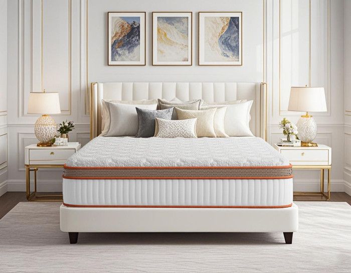 Matelas 140x200 - YIDATONG - Mémoire de Forme Gel - 28 cm - 8 Zones de Confort - Hypoallergénique