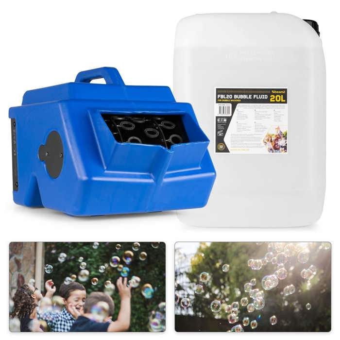 Machine à Bulles 3 En 1 Avec Télécommande - Machine à Bulles