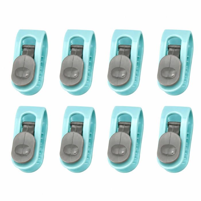 INF Attache Couette Boucle de Pouce (Lot de 8) Vert