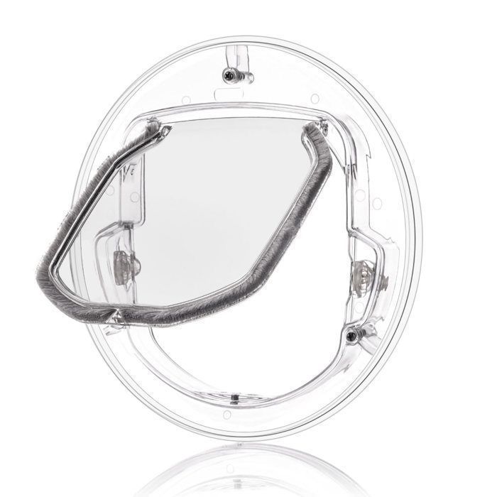 Comparer les prix de Chatière ronde - EINNENFFER - 725 x 8 - Verrouillage à 4 voies - Plastique ABS - Transparent