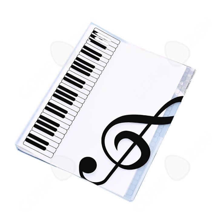 Classeur De Partitions A4, Classeur De 4 Pages, Capacité De