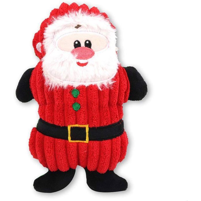 Meilleurs prix pour Jouet en peluche résistant aux morsures pour chien jouet vocal de Noël design mignon et animé adapté aux chiens de toutes Label