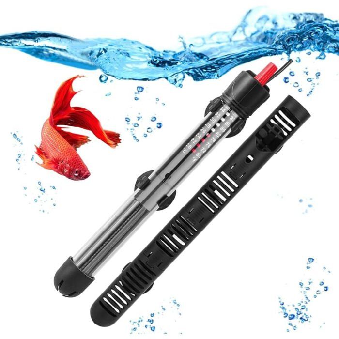 Comparer les prix de Chauffage daquarium - JIANGZHA - 200W - Réglable - Étanche - Pour aquariums jusquà 200L