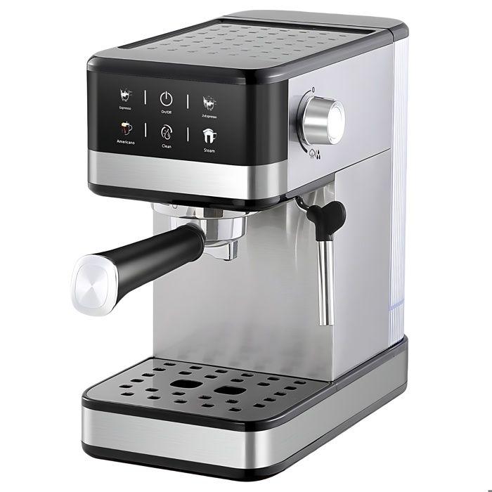 INKBIRDPLUS Machine à Café 1350W– Machine à Expresso avec Mousseur à Lait chaud 20 Bars Inox Cappuccino AmericanoEspresso