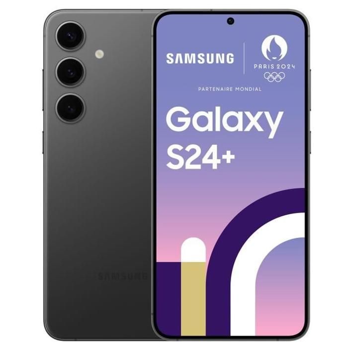 Samsung Galaxy S24 Plus 512 Go Noir - vue 2