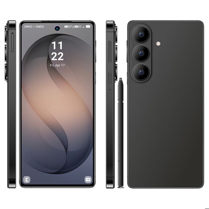 Smartphone TenoRayo AS26 6Go+128Go 7.3HD+ Snapdragon 8 Elite Android 15 Stylo Inclus Double SIM,Noir