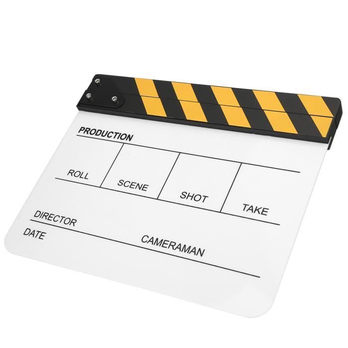 Clap Director De Cinéma En Bois | Accessoire Film Making