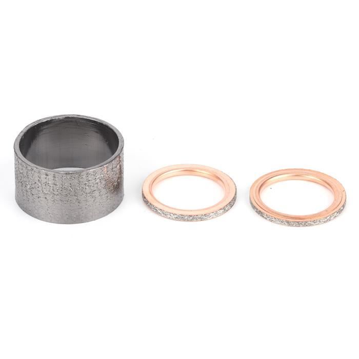Joints Tuyau Échappement Céramique - Lot 5 Pièces - 3 Pouces/76mm - Renforcé Métal