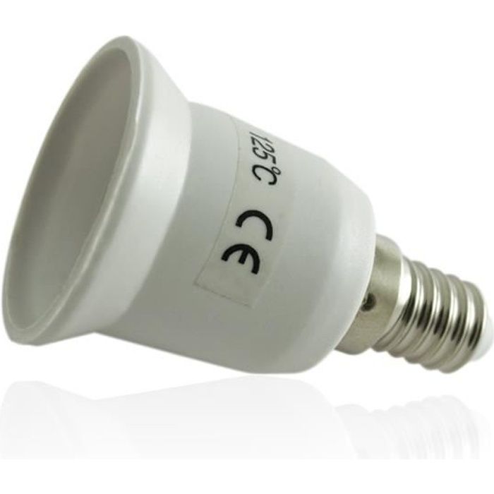 G9 à e14 Adaptateur ampoules ampoules balle version BLANC CHAUD 370 lm 