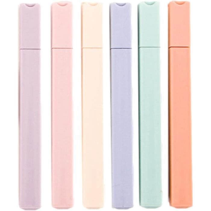 LEGAMI Teddy's Style Lot De 6 Mini Surligneurs & Stylo Gel Effaçable