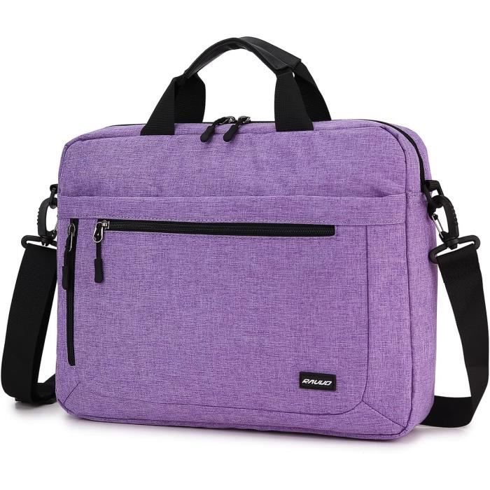 Sacoche pour Ordinateur Portable 17 Pouces Cartable Cuir Homme Sacs  Business Porte Document d'affaires Mallette de Travai Sac à Band -  Cdiscount Bagagerie - Maroquinerie