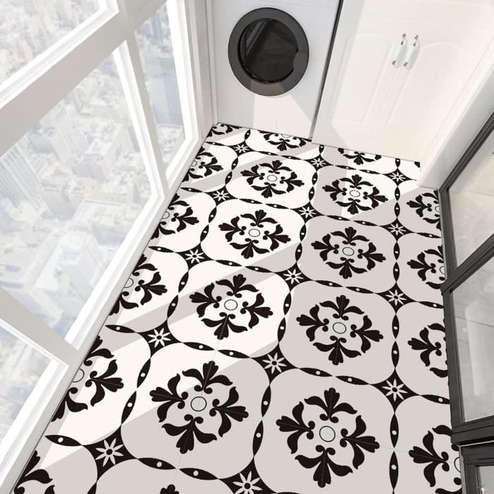 Carrelage Adhesif Mural,Autocollants De Carreaux Dépoli Motif 10 Carreaux, Autocollants Muraux