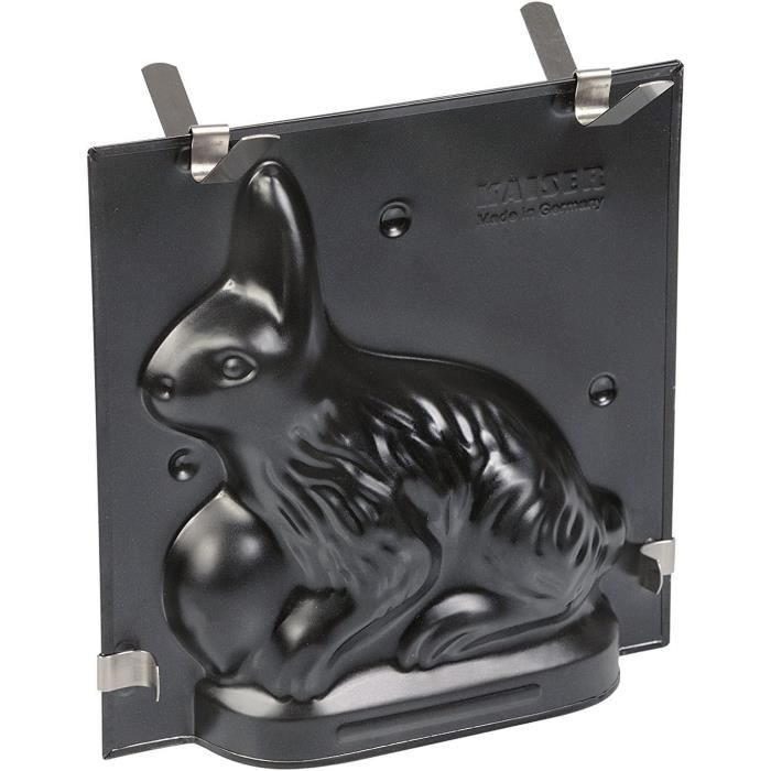 Lot De 2 Moules à Gâteau 3D Kaiser Édition Pâques - Moule Lapin & Moule Agneau Avec Revêtement Anti-Adhésif