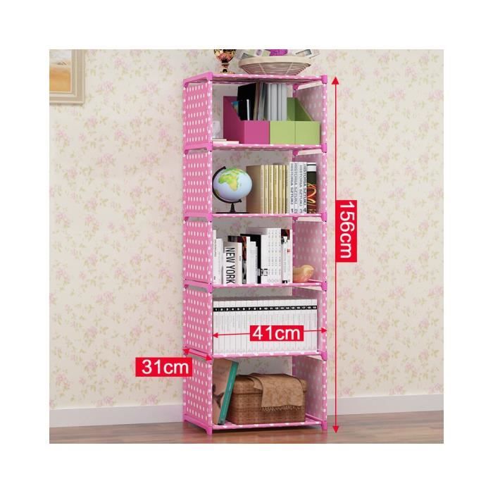 6 Couches Meuble Etagere Rose Simple Pour Magasin De Bureau Cuisine Interieur Articles Jouets Achat Vente Meuble Etagere 6 Couches Meuble Etagere Rose Cdiscount