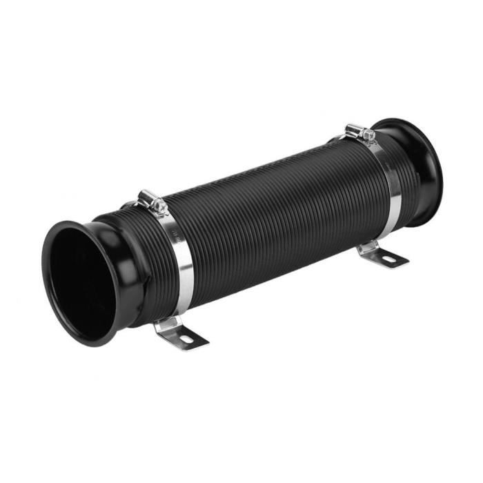 51 mm noir 2 mètres Silicone Conduits Tuyau Flexible Chaud ou Froid Voiture Tuyau D/'Air