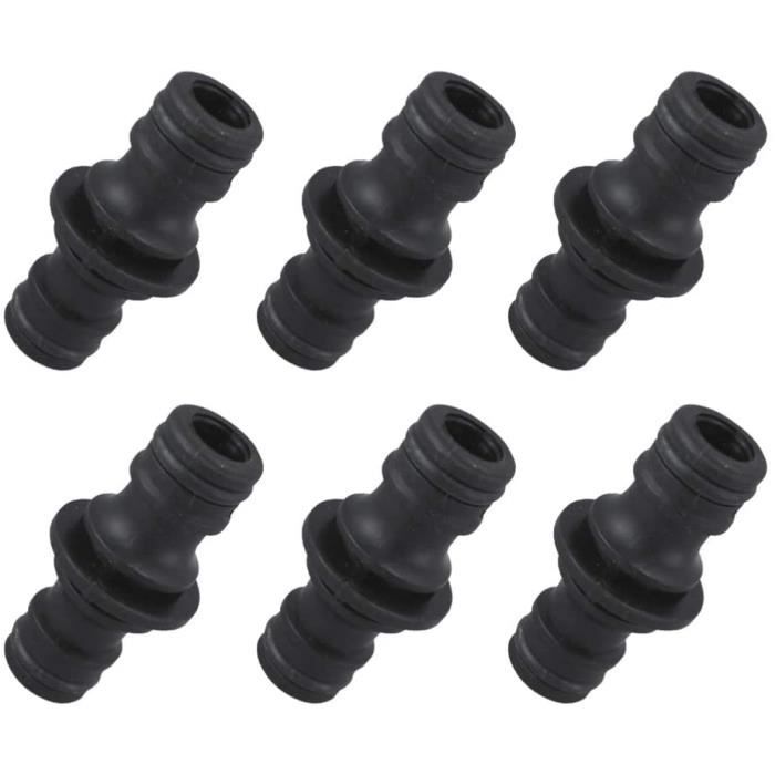 Kit 10 Connecteurs Rapides 1/4" Pour Tuyaux Air - Longueur 12,6 Pieds - Marque RASTP - Polyuréthane