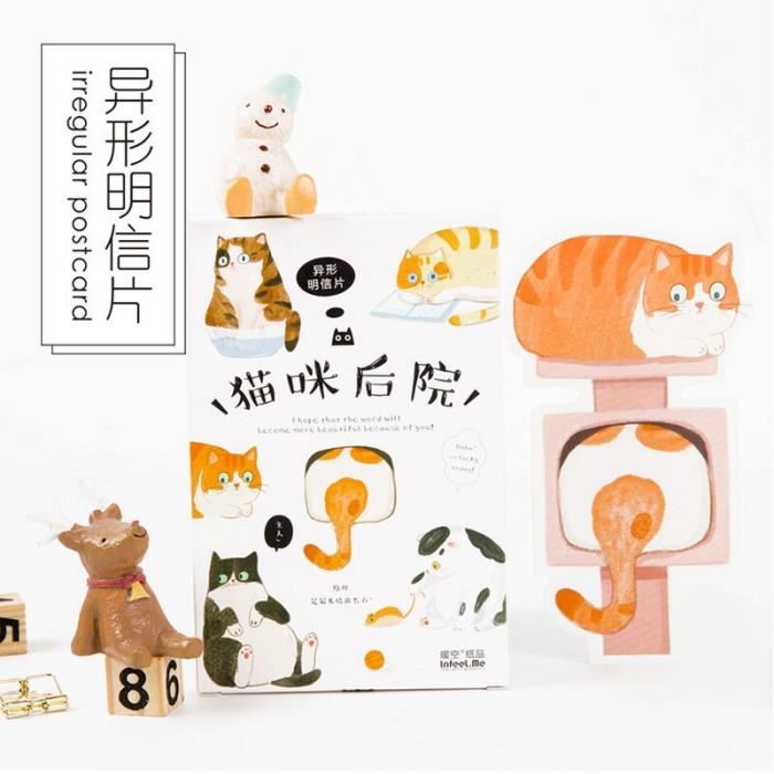 Carte Message De Chat Flottant 30 Pieces Boite Kawaii Carte Postale Carte De Vœux Lettre D Anniversaire Modele Kuyqkpc033 Cdiscount Beaux Arts Et Loisirs Creatifs