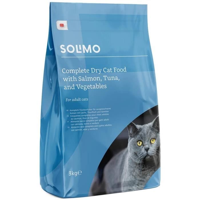 Marque Amazon Solimo Croquettes Completes Pour Chats Adultes Au Saumon Thon Et Legumes 3 Packs De 3kg 44 Cdiscount Marque Amazon Solimo Croquettes Completes Pour Chats Adultes Au Saumon Thon Et Legumes 3 Packs De 3kg 44 Cdiscount