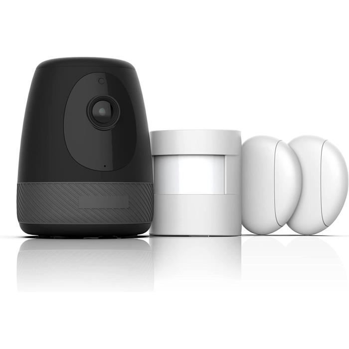 Systeme d'Alarme Maison sans Fil Connecte - Camera 360° WiFi avec Detection  Suivi Intelligent et Vision Nocturne - Audio Bidi - Cdiscount Bricolage
