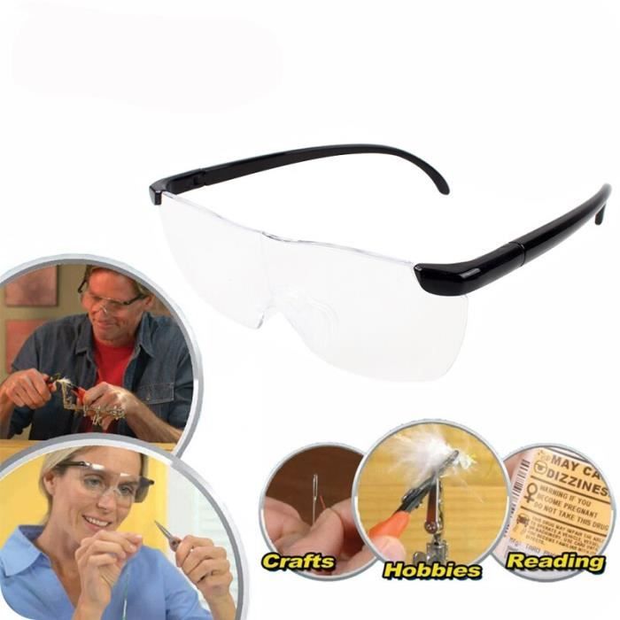 Lunettes loupe pour 2025 broderie