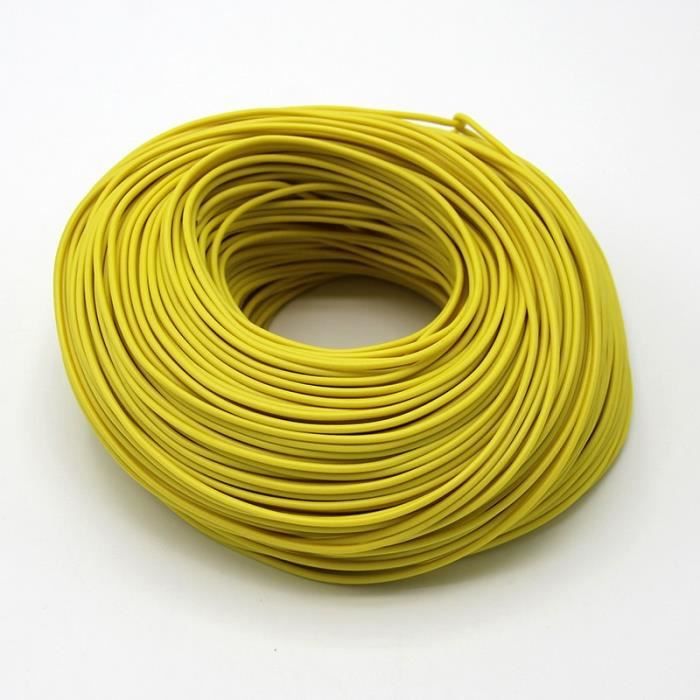 Lot De 8 Fils Grip Isolés Jaunes Pour Soudure - Neuf