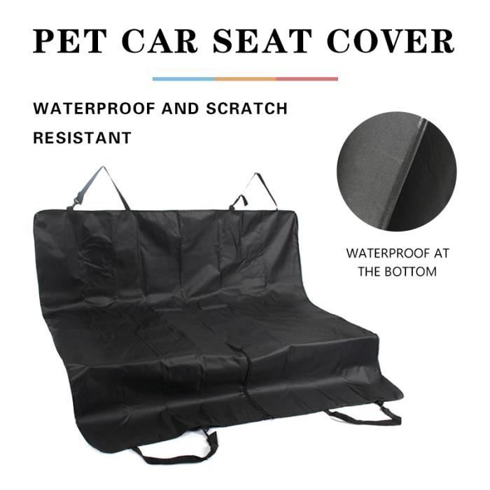Sac de transport,Housse de siège de voiture Tapis de voiture, tapis de  voiture imperméable pour chien de - Type All black - Cdiscount