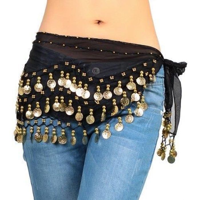 SECRETDRESSING - Turkish Emporium Tribal Ceinture de Danse Orientale Belly Dance danse du ventre Foulard